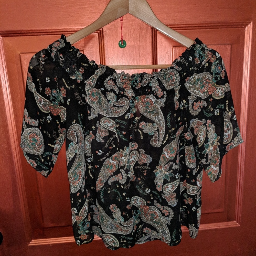 Off shoulder top